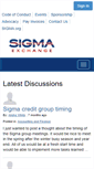 Mobile Screenshot of exchange.sigma.org